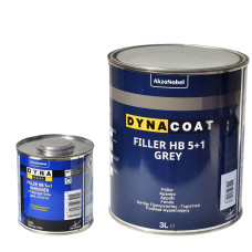 Грунт автомобільний DynaCoat FIL HB 5+1 Grey SET, 3,6 л