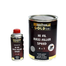 Грунт акриловий Gold Line Hi Fill Maxi Filler Speed 4+1 (сірий), 0,8+0,2 л