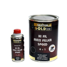 Грунт акриловий Gold Line Hi Fill Maxi Filler Speed 4+1 (чорний), 0,8+0,2 л