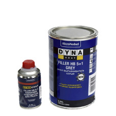 Ґрунт автомобільний DynaCoat FIL HB 5+1 Grey SET, 1 л