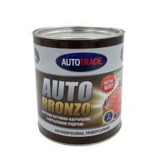 Мастика бітумна-каучукова (бронза) AUTOBRONZO Автотрейд 2.5кг