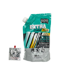 Шпаклівка мультифунціональна пластична легкошліфована U-Pol EXTRA GOLD multi 880ml