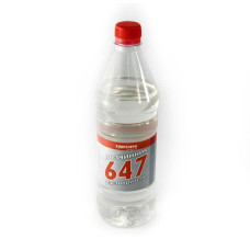 Розчинник 647*  Б.П. ПЕТ 1л (0,65кг.)  Хімрезерв