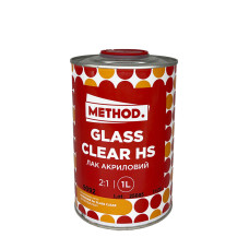 Лак акриловий прозорий Method Glass Clear 2:1 HS