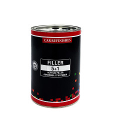 Грунтовка акрилова двукомпонентна CS System Filler 5+1 (біла), 0.8 л