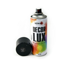 Фарба акрилова, Spray 450ml.,чорний матов.,(MATT BLACK/RAL9005)